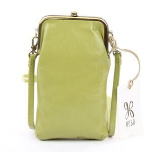 NWT Hobo Melody Green Leather Crossbody Bag